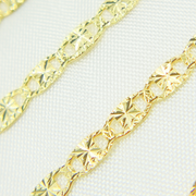 Buy now Gold Diamond Cut Marina Link